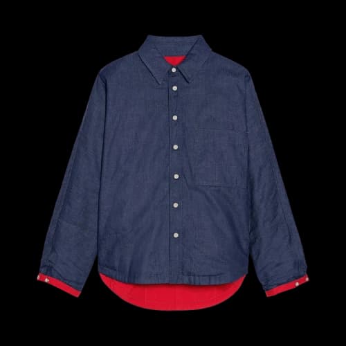Jacquemus La Surchemise De-Nimes 'Navy/Brown'