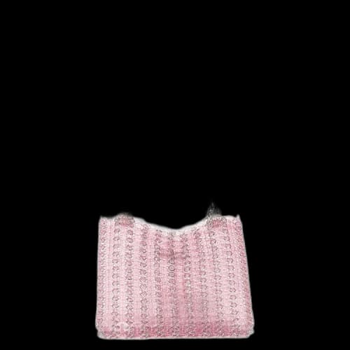 Paco Rabanne 1969 Shoulder Bag 'Transparent Pink'