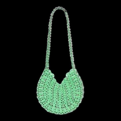 Paco Rabanne 1969 Moon Shoulder Bag 'Bright Green'