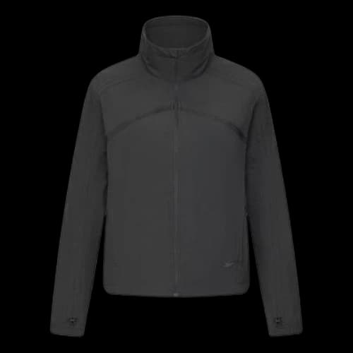 Reebok Lightweight And Breathable Sun Protective Outer Jacket 'Black' (Women's)