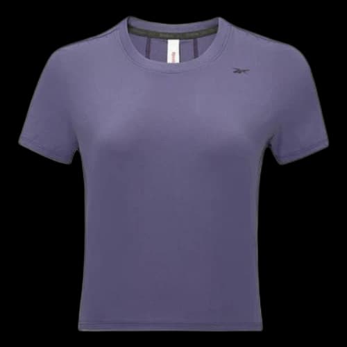 Reebok Sportswear Short Sleeve T-shirt 'Purple' (Women's)