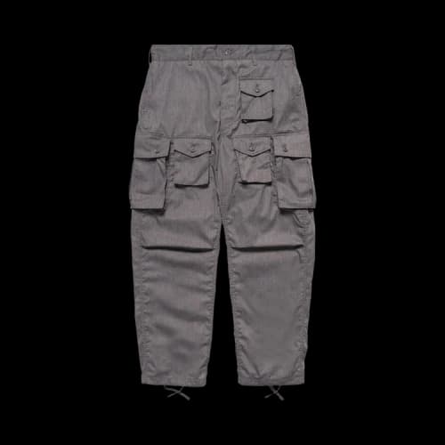 Engineered Garments Feather PC Twill FA Pant 'Heather Grey'
