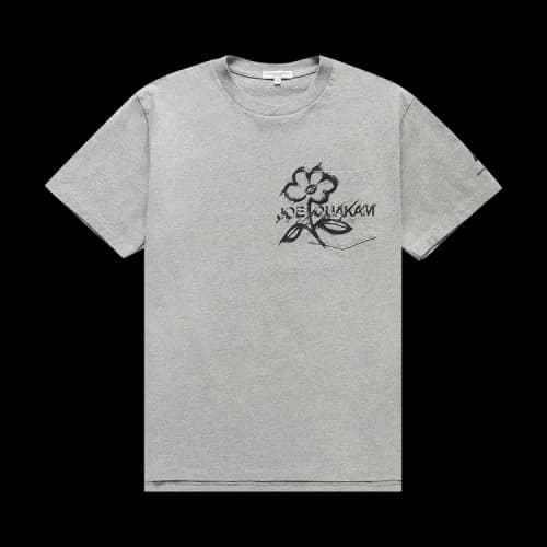 Engineered Garments Printed Cross T-Shirt 'Grey'