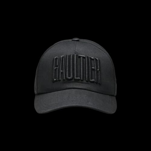Jean Paul Gaultier Embroidered Cap 'Black'