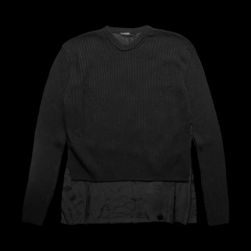 Ann Demeulemeester Thorvald Darted Sweater 'Black'