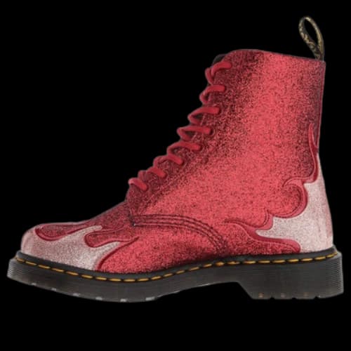 Dr.Martens 1460 Pascal Flame Glitter 'Red' (Women's)