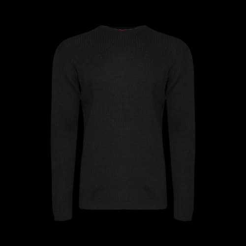 The Elder Statesman Heavy Delicash Crew 'Black'