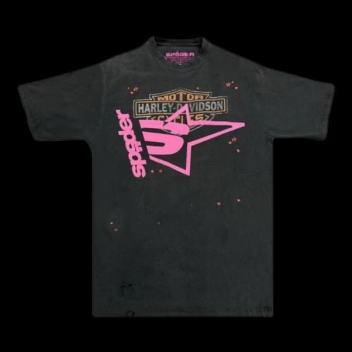 Sp5der x Harley Davidson Tee 'Black'