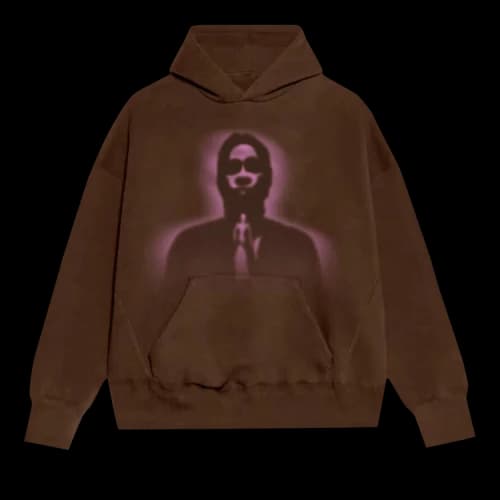 Sp5der x Young Thug Hoodie 'Angel Brown'