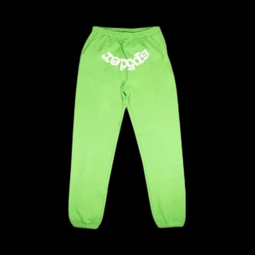 Sp5der Logo Jogger Sweatpants 'Blue'