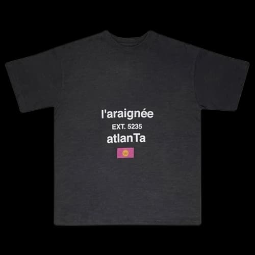 Sp5der L'Araignee Tee 'Black'