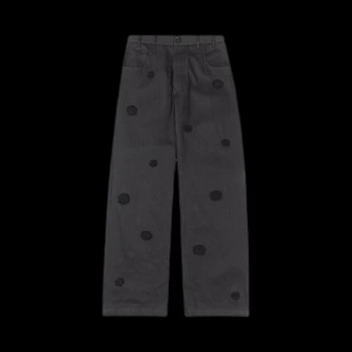 Song for the Mute Daisy Long Work Pants 'Black'