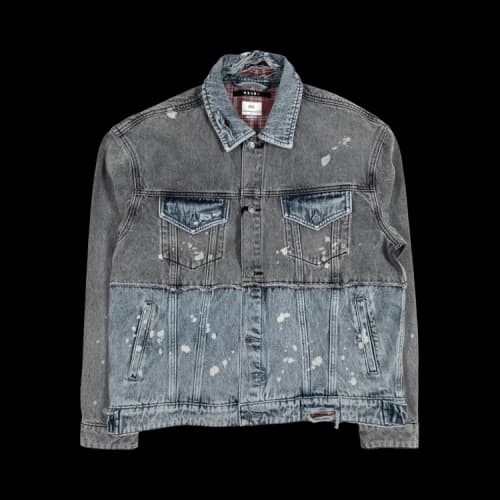 Ksubi Spliced 999 Oh G Jacket Half Tone 'Grey'