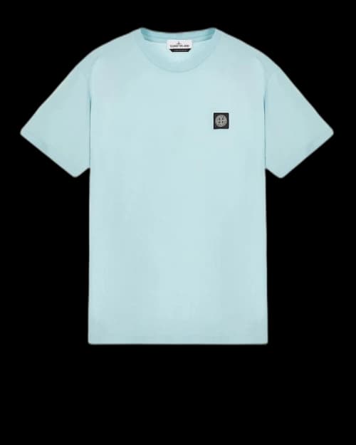 Stone Island Garment Dyed T-shirt Aqua