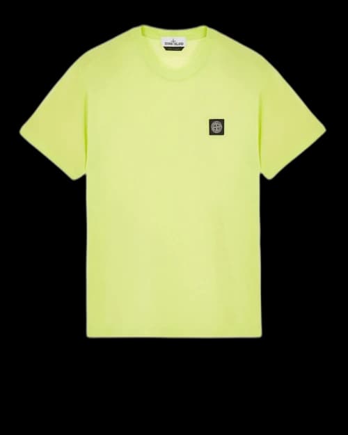Stone Island Garment Dyed T-shirt Lemon