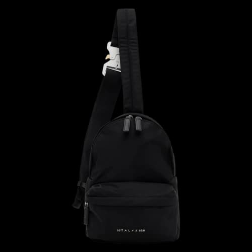 1017 ALYX 9SM Buckle Crossbody Backpack 'Black/White'