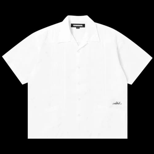 Neighborhood Guayabera Shirt 'White'