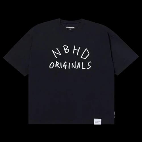 Neighborhood Sheltech Crewneck Short-Sleeve Tee 'Black'