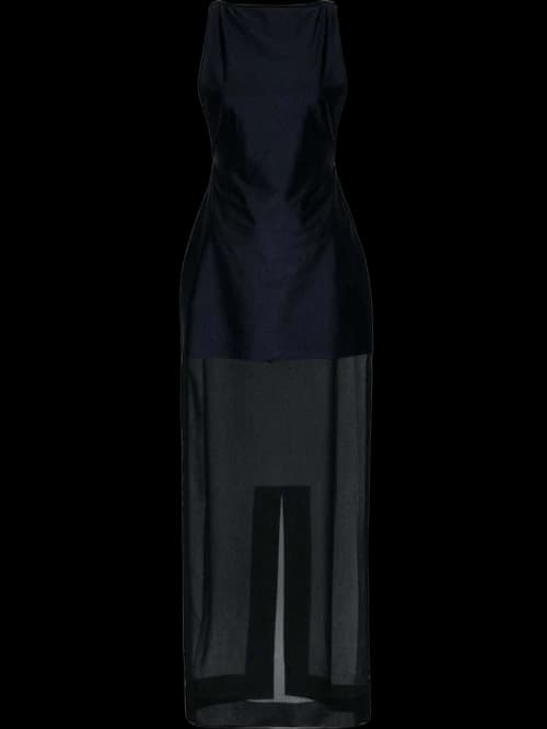Jacquemus La Robe Banista Maxi Dress Black