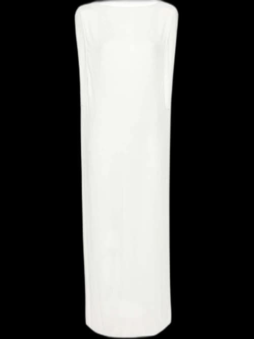 Jacquemus Le Robe Capa Maxi Dress Ivory/White