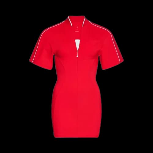 Jacquemus x Nike Short-Sleeved T-Shirt Dress Dark Red
