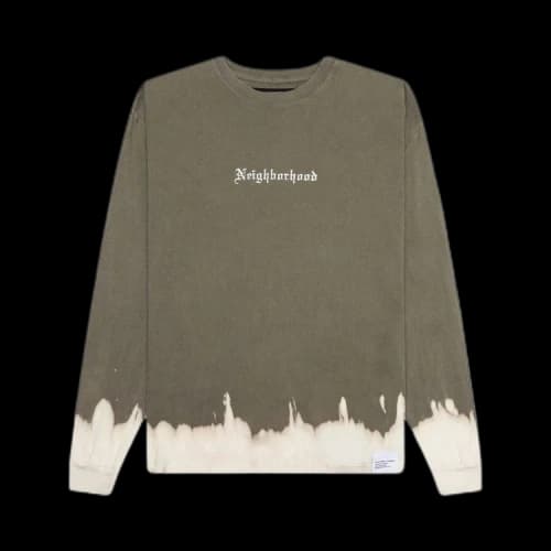 Neighborhood Savage Long-Sleeve Crewneck 'Olive Drab'