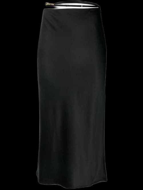 Jacquemus La Jupe Notte Midi Skirt Black