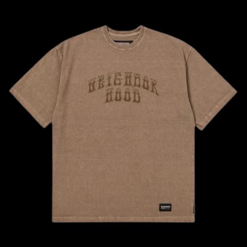Neighborhood Pigment Dyed Crewneck Tee 'Khaki'