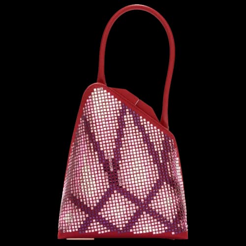 The Attico Sunset Top Handle Bag 'Red Degrade'