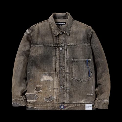 Neighborhood Savage Denim Type-1 Jacket 'Black'
