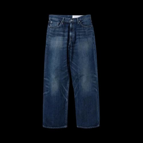 Neighborhood Washed Denim DP Wide Pants 'Indigo'