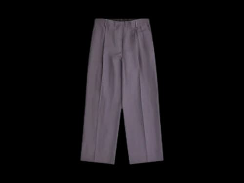 Dries Van Noten Straight Leg Trousers Taupe