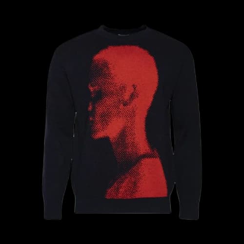 Dries Van Noten Moses Sweater 'Navy'