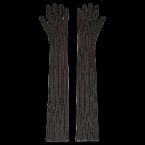 Dries Van Noten Musk Gloves 'Grey'