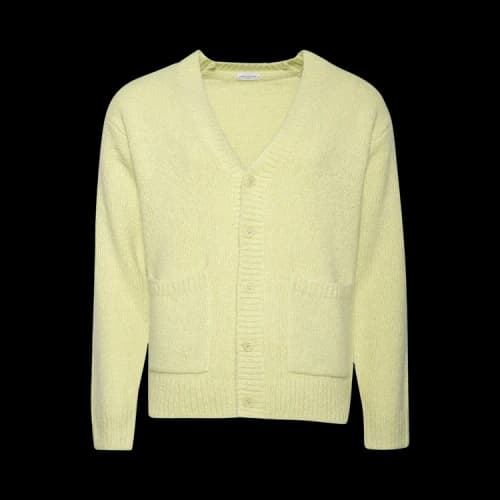 Dries Van Noten Button-Up Cardigan 'Lime'