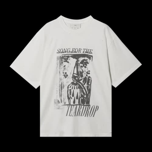 Song for the Mute Clown Gym Tee 'White'