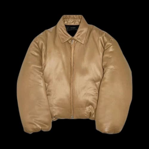 Song for the Mute Liquid Puffer Jacket 'Camel'