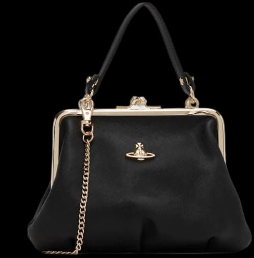 Vivienne Westwood Granny Frame Bag Black