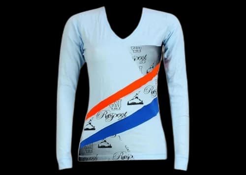 Jordan Womens Retro 8 L/S Tee Blue