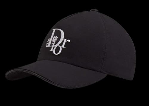 Dior x ERL Baseball Cap Black
