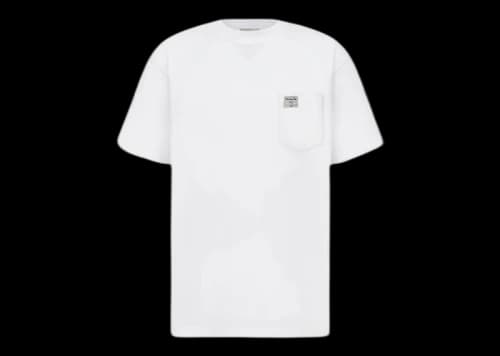 Dior by Birkenstock Relaxed Fit CD 1947 T-Shirt White