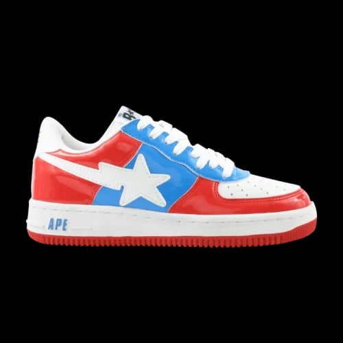 Bapesta FS-001 Low 'White Red'