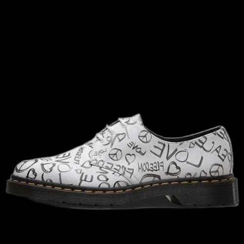 Dr. Martens 1461 'White Black' (Women's)
