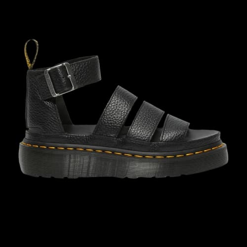 Dr.Martens Clarissa II Leather Platform Sandals 'Black' (Women's)