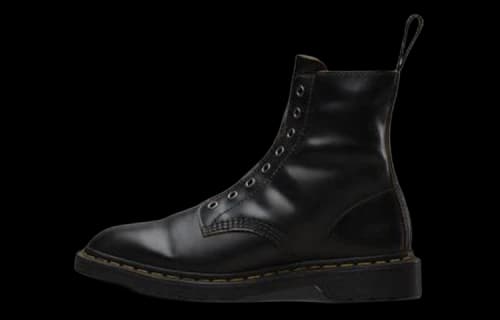 Dr. Martens 1460 Laceless Martin boots Couple Style Black
