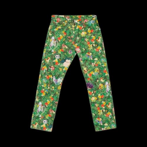 Levi's x Pokémon 551 Z Authentic Straight Jeans 'Garden Green'