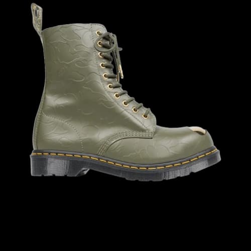 Dr. Martens 1490 Bape Khaki Smooth Emboss