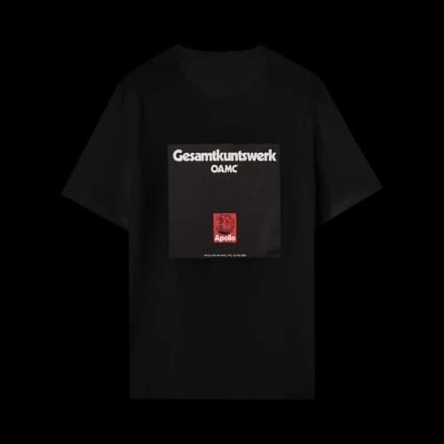 OAMC Apollo T-Shirt 'Black'