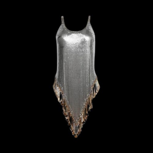 Paco Rabanne Chain Top 'Silver'