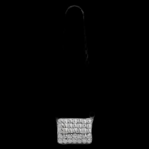Paco Rabanne Quilted Bag 'Silver'